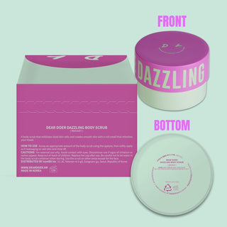 DEAR DOER Dazzling Body Scrub 8.82 oz