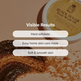 SKINFOOD BLACK SUGAR MASK WASH OFF 3.52 oz