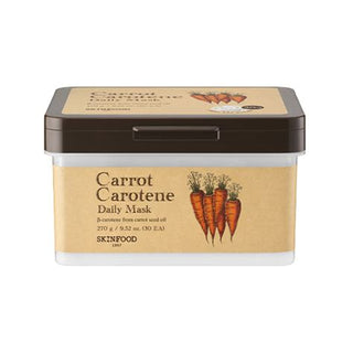 SKINFOOD CARROT CAROTENE DAILY MASK 9.52 oz
