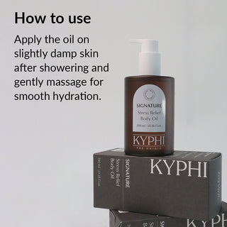 KYPHI SIGNATURE Stress Relief Body Oil