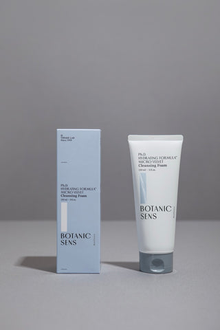 BOTANICSENS PH.D. HYDRATING FORMULA MICRO VELVET CLEANSING FOAM