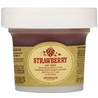 SKINFOOD BLACK SUGAR STRAWBERRY MASK WASH OFF 3.52 oz