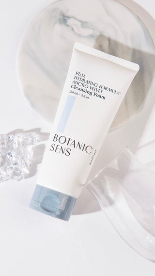 BOTANICSENS PH.D. HYDRATING FORMULA MICRO VELVET CLEANSING FOAM