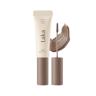 Laka Pixi Eyebrow Mascara - Brow Gel Fixer 01 Peanut Brown 8g (0.28oz)