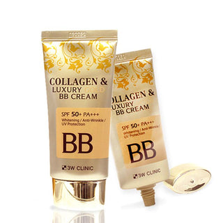 [3W CLINIC] Collagen & Luxury Gold BB Cream (SPF50+/PA+++) 50ml (Weight : 83g) - EZByourself