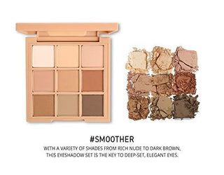 3CE MOOD RECIPE MULTI EYE COLOR PALETTE #SMOOTHER 8.0g - EZByourself