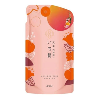 Ichikami Moisturizing Shampoo Refill | Cuticle Smoothing Formula | Made in Japan 330ml