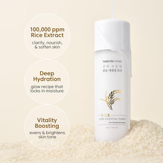 THANK YOU FARMER Rice Pure Essential Toner 6.7 oz