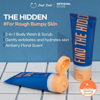 DEAR DOER The Hidden Body Scrub & Wash in Tube 3.38 oz