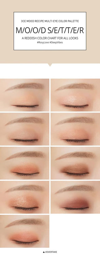 3CE Multi Eye Color Palette –– #Overtake –– 0.28 oz