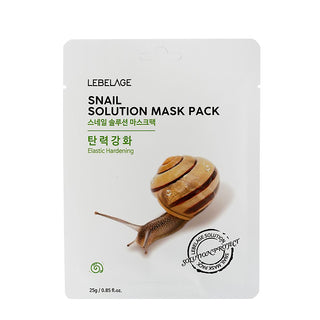 LEBELAGE Snail Solution Mask Pack 0.88 oz