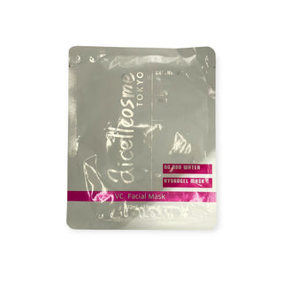 Aicellcosme Tokyo VC Facial Mask - Hydrating & Brightening Vitamin C Sheet Mask 1.01 fl oz (32 ml)