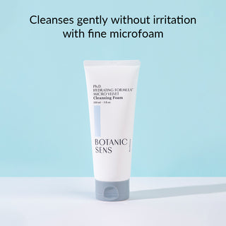 BOTANICSENS PH.D. HYDRATING FORMULA MICRO VELVET CLEANSING FOAM