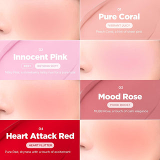 LILYBYRED Luv Beam Cheek Balm –– #02 Innocent Pink ––  0.12 oz