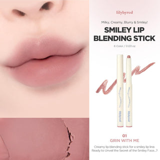 LILYBYRED Smiley Lip Blending Stick –– 01 #Grin with me –– 0.95 oz