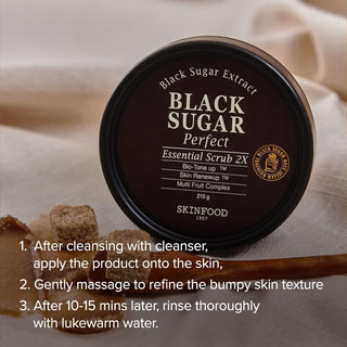 SKINFOOD BLACK SUGAR MASK WASH OFF 3.52 oz