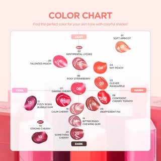 LILYBYRED Bloody Liar Coating Tint –– #02 Sentimental Lychee ––  1.59 oz