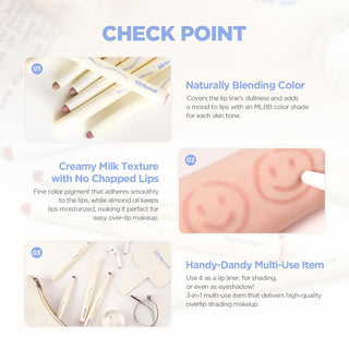 LILYBYRED Smiley Lip Blending Stick –– 01 #Grin with me –– 0.95 oz