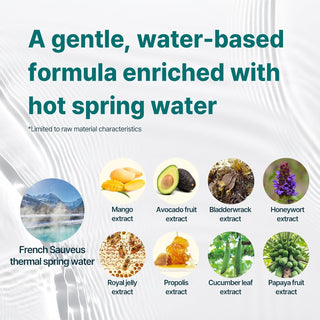 Bath & Glow Mandarin Peeling Water - Gentle Exfoliating Face & Body Spray with French Onsen Water - 9.46 fl oz (280ml)