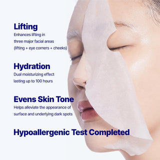 Deep Glutathione 365 Face Mask | 99% Pure Vegan Sheet Mask - 30 Pack