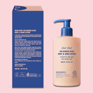 DEAR DOER The Hidden Silky Body & Hand Lotion 10.14 oz