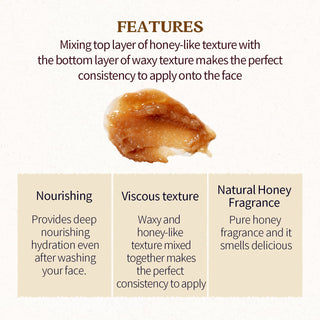 SKINFOOD HONEY SUGAR FOOD MASK 3.52 oz