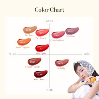 Black Rouge Double Layer Over Velvet Tint 0.15 oz (4.5 g) - DL25 Pure Pomelo
