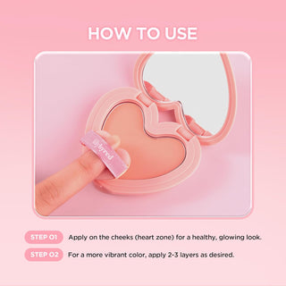 LILYBYRED Luv Beam Cheek Balm –– #02 Innocent Pink ––  0.12 oz