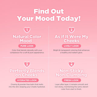 LILYBYRED Luv Beam Cheek Balm –– #02 Innocent Pink ––  0.12 oz