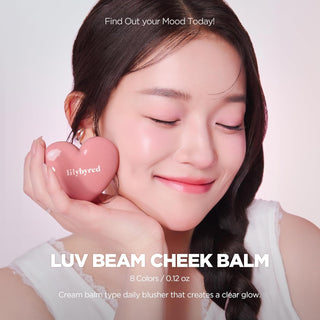 LILYBYRED Luv Beam Cheek Balm –– #02 Innocent Pink ––  0.12 oz
