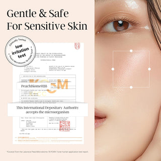 Laboreve PeachMicrobiome 78 PDRN Toner - Vegan Peach PDRN Skin Barrier Toner 4.22 oz (125 ml)