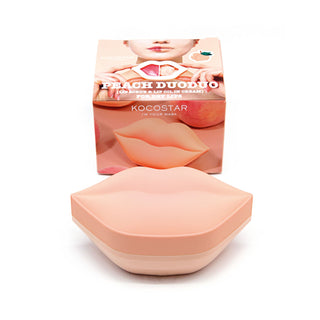 Peach Duoduo Lip Scrub & Lip Oil Duo - Cream Formula 1.5 oz (44g)