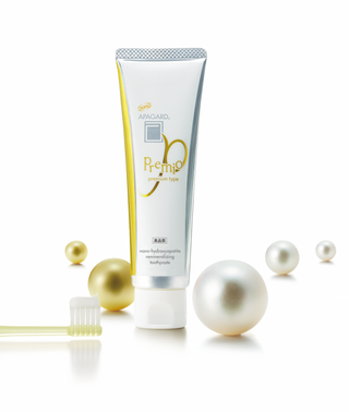 APAGARD® PREMIO, Sangi's Nano-Hydroxyapatite Toothpaste for Naturally Whiter Teeth 3.7 Oz (105 g)