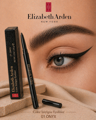 Elizabeth Arden Color Intrigue Eyeliner –– 01 Onyx –– 0.01 oz.