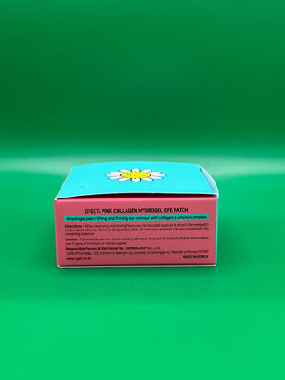 O!GETi Pink Collagen Hydrogel Eye Patch