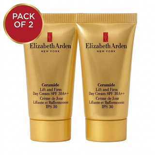 Elizabeth Arden Ceramide Lift and Firm Day Cream SPF 30  1 oz (X2)