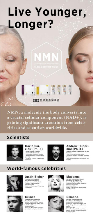 NMN 30000 Anti-Aging Supplement - 30 Sticks (48g)