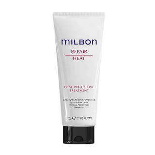 Milbon Repair Heat Protective Treatment | Liquid Shea Butter Deep Repair for Heat-Damaged Hair | 200g