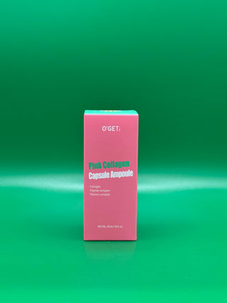 O!GETi Pink Collagen Capsule Ampoule