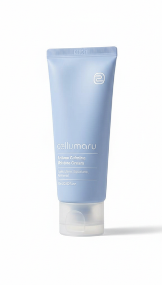 Angled view of moisture cream