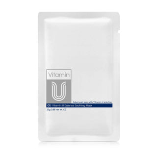 CUSKIN Vitamin U Essence Soothing Mask - Restorative Sheet Mask 0.88 oz (25 g)