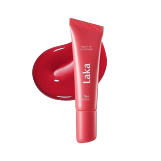 Laka Fruity Lip Glotioner - High Shine Lip Gloss & Conditioner #704 Ruddy 10ml (0.33 fl oz)