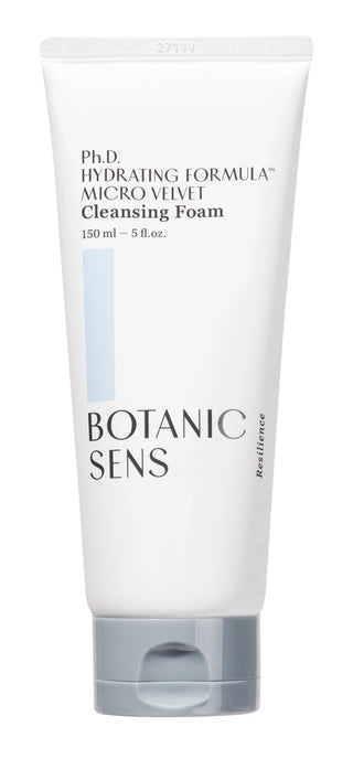 BOTANICSENS PH.D. HYDRATING FORMULA MICRO VELVET CLEANSING FOAM