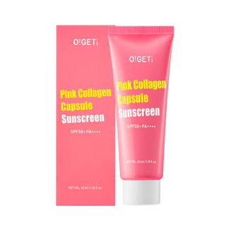 O!Geti Pink Collagen Capsule Sunscreen
