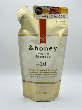 & Honey and honey deep moist shampoo 1.0 refill 350mL shampoo