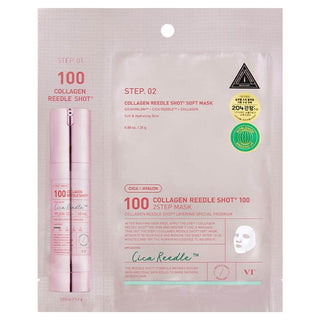 Cosmetics Collagen Reedle Shot 100 2step Mask