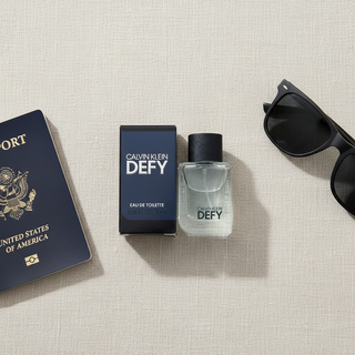 Calvin Klein Defy — тревел стиль