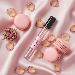 Tease Sugar Fleur - pink satin macarons