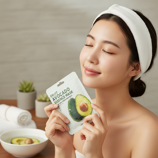 Lebelage Avocado Essence Mask - Beauty Routine