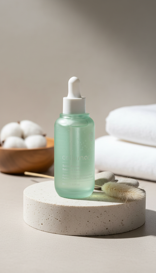 Lifestyle product photo with spa setting